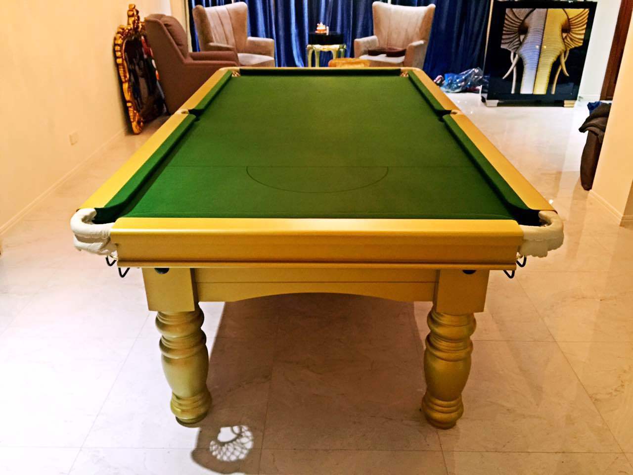 slate bar size pool table
