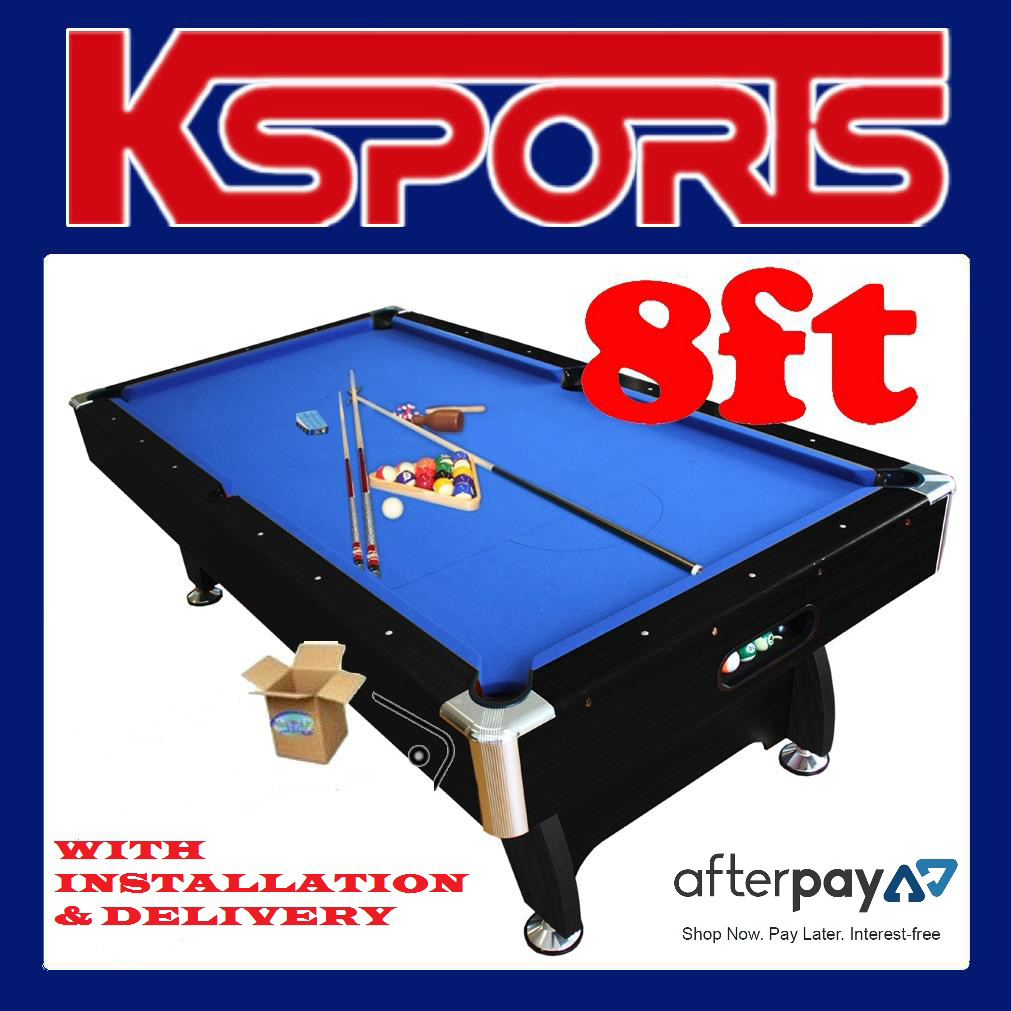 Traditional Pool Table 8ft Snooker Billiard Mdf