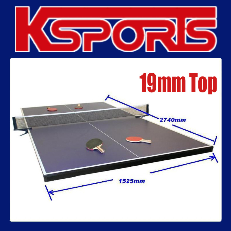 Table Tennis Ping Pong 19mm Top, Pool Table Vs Ping Pong Size