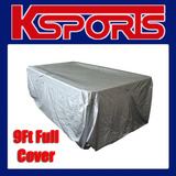 NEW! 9FT FULL LENGTH POOL BILLIARD SNOOKER TABLE COVER - HEAVY DUTY