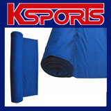 POOL SNOOKER BILLIARD TABLE FELT / CLOTH SINGLE SIDED WOOL SUITS 7"/8" - BLUE - INCLUDES 6 CUSHION FELTS