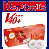 DOUBLE FISH 3 Star Table Tennis Balls - 30 Balls - Best Quality V40+ Volant 3 Stars Table Tennis Ball