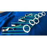 POOL TABLE BILLIARD SNOOKER EMPIRE RAIL POCKETS *ENGLISH*- GENUINE LEATHER 6 A SET - Green