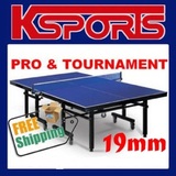 TABLE TENNIS PING PONG TABLE 19MM TOP WITH 40MM METAL FRAMES / LEGS