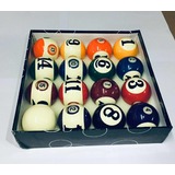 HIGH QUALITY POOL BALL SET - 2 1/4" INCH BALL - BRAND NEW