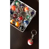 New! Pool Ball Key Rings * 16 - full box