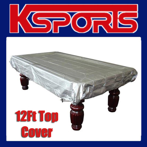 NEW! 12FT POOL BILLIARD SNOOKER TABLE COVER - HEAVY DUTY