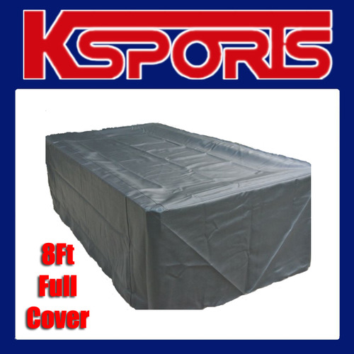 NEW! 8FT FULL LENGTH POOL BILLIARD SNOOKER TABLE COVER - HEAVY DUTY