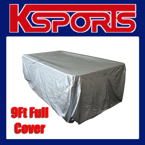 NEW! 9FT FULL LENGTH POOL BILLIARD SNOOKER TABLE COVER - HEAVY DUTY