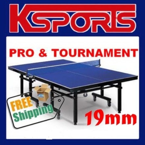 TABLE TENNIS PING PONG TABLE 19MM TOP WITH 50MM METAL FRAMES / LEGS