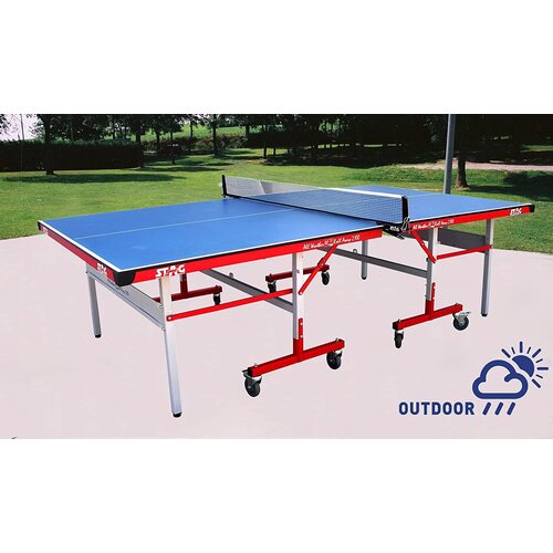 Stag Roll Away Weather Proof Outdoor Table Tennis Table - 12mm