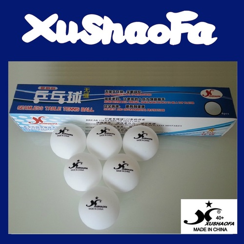 Xu Shao Fa 1 Star Table Tennis Balls - 60 Balls - NEW PLASTIC BALL ITTF 40+